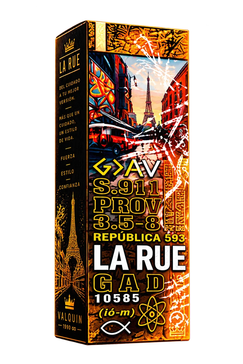 Caja de crema corporal VALQUIN La Rue